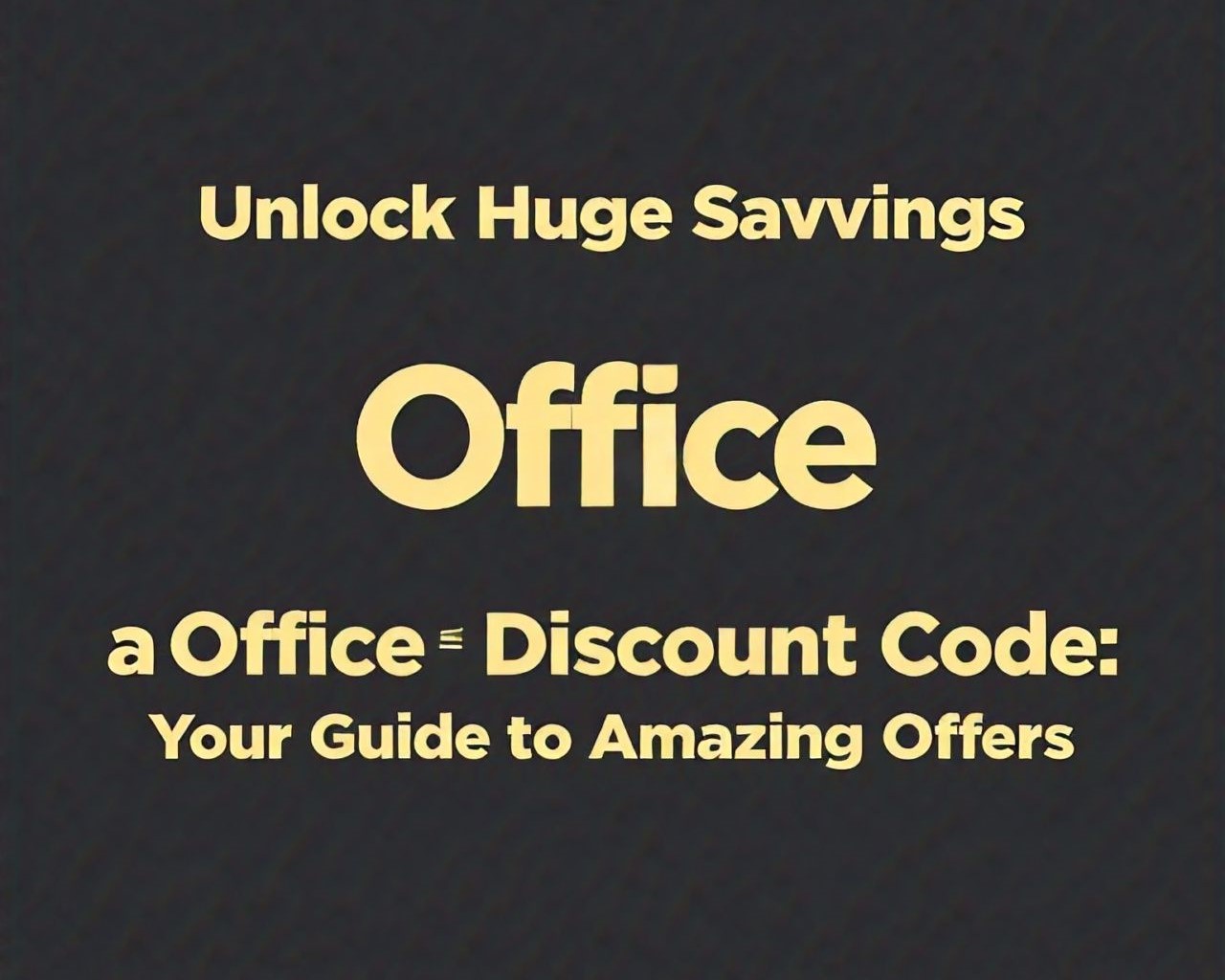 office discount code