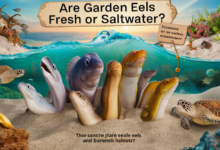 are garden eel fresh or saltwater​