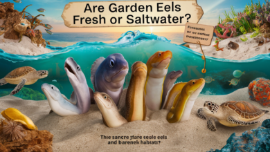 are garden eel fresh or saltwater​