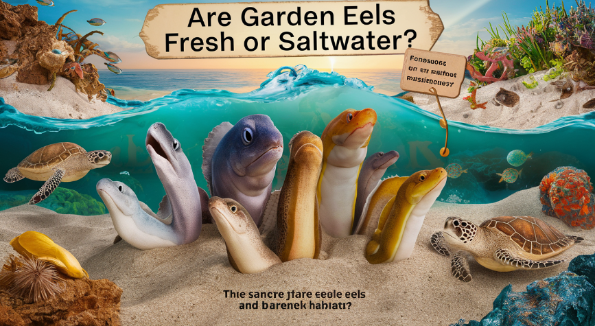 are garden eel fresh or saltwater​