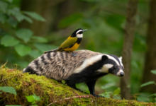 what is honey guide bird/badger relationship​